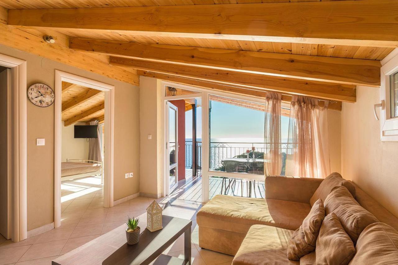 Luxury Loft Apartment With Pool - Pelekas Beach, Corfu Exterior foto