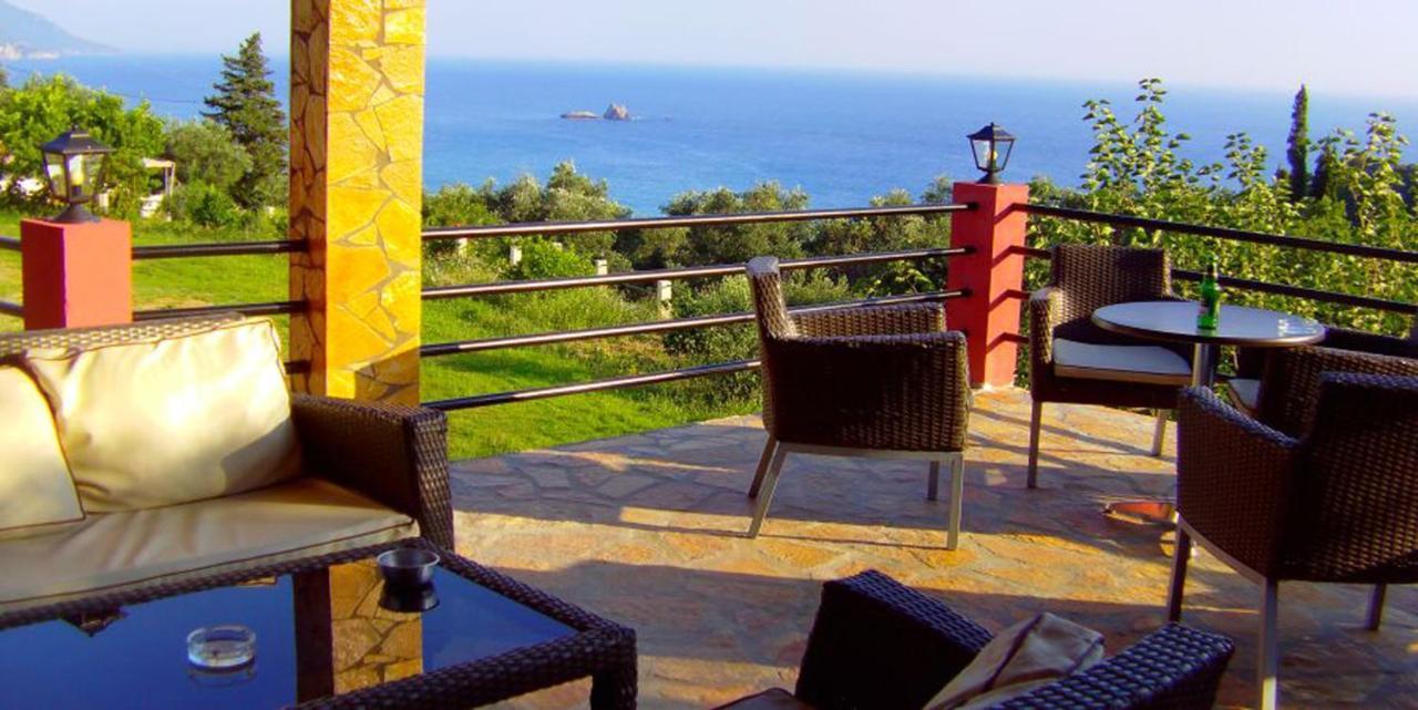 Luxury Loft Apartment With Pool - Pelekas Beach, Corfu Exterior foto